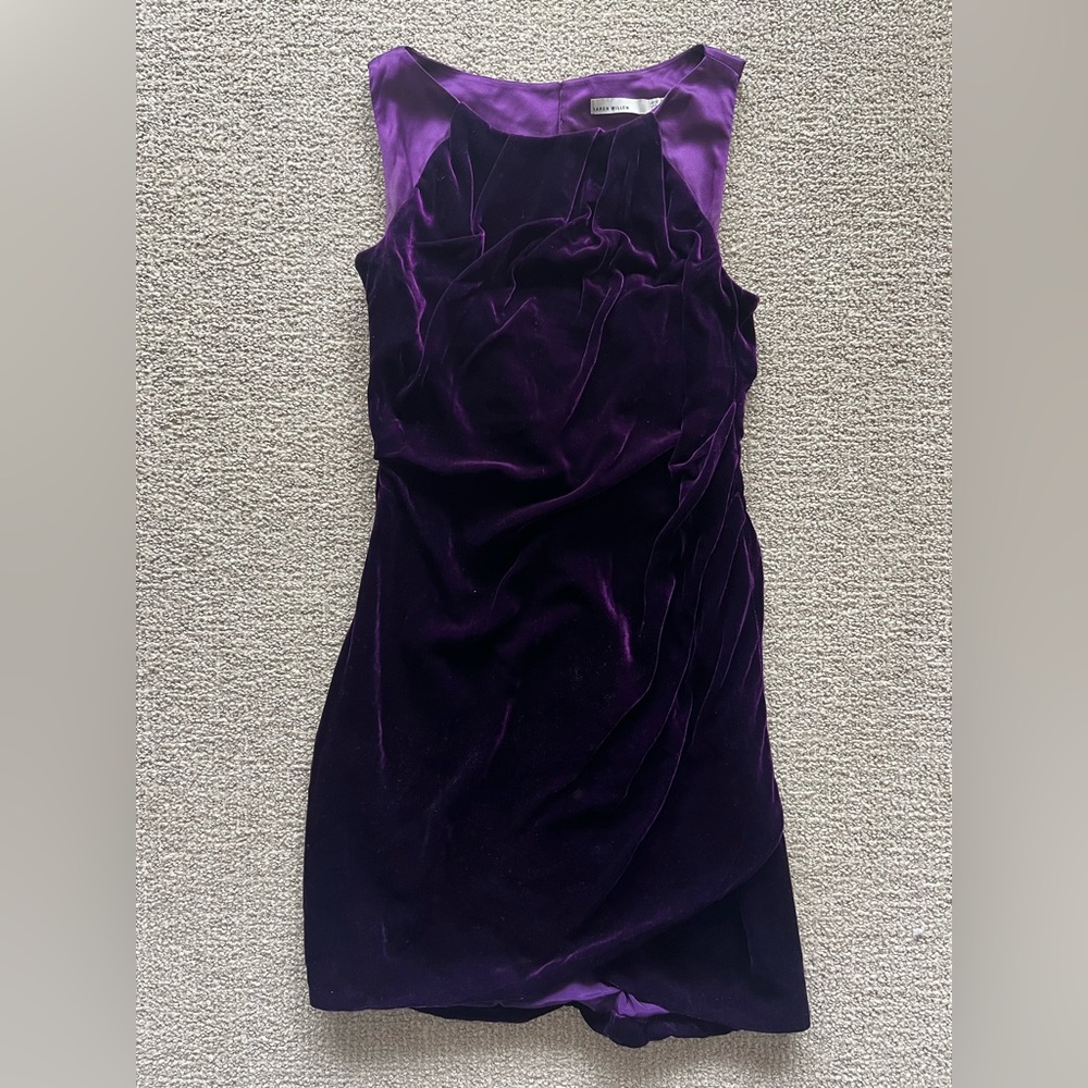 Karen Millen Velvet Cocktail Dress